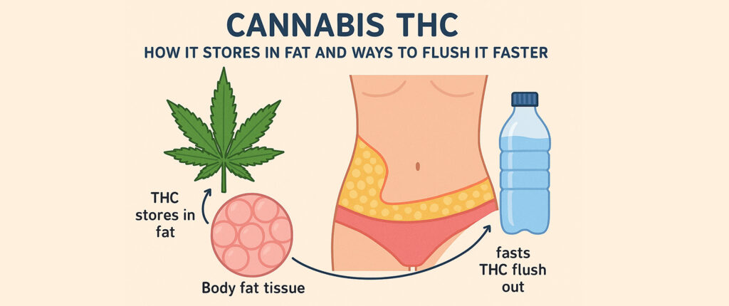 Cannabis THC How It Stores in Fat and Ways to Flush It Faster